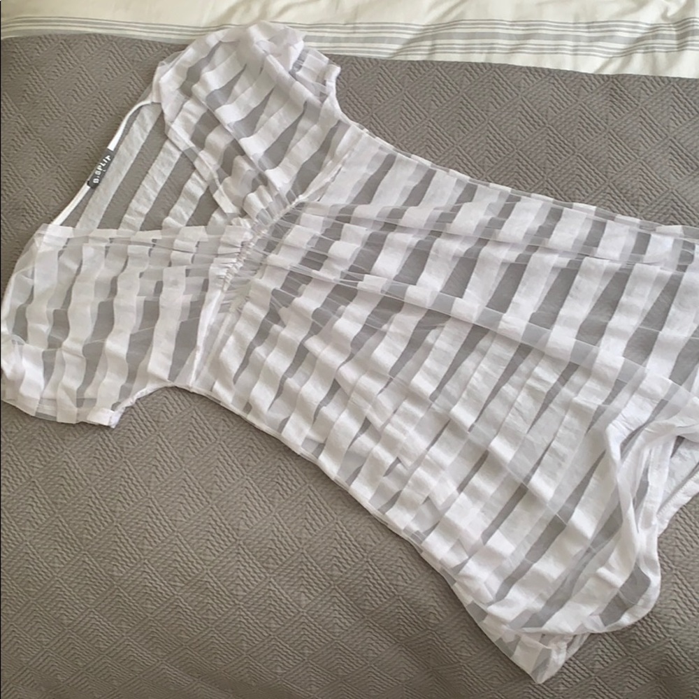 B. Split Swim Cover Up